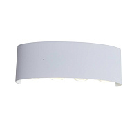 SL089.501.08 Светильник уличный настенный ST-Luce Белый кварцевый LED 8*1W 4000K БИСЕЛЛО 500_191_2945184
